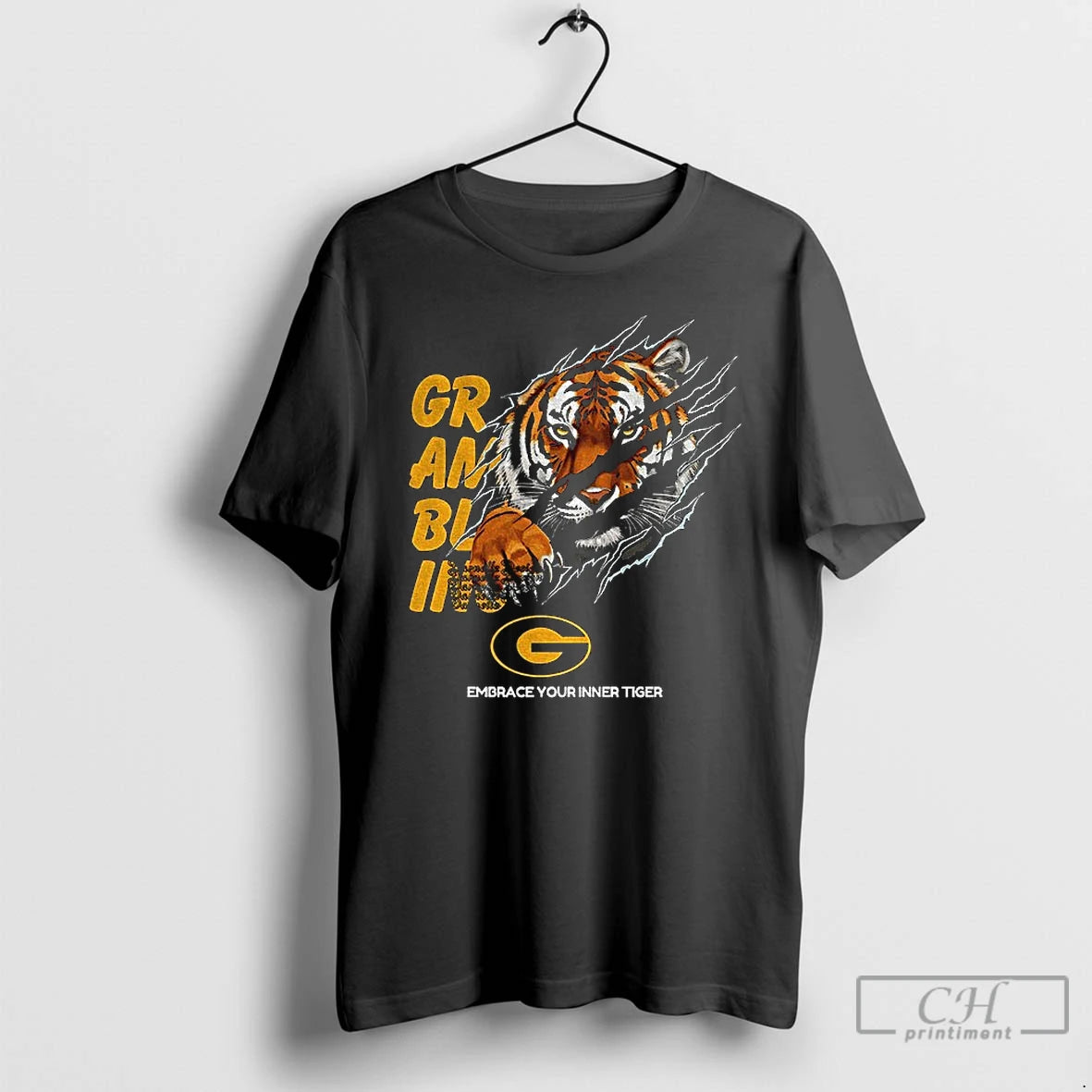 Grambling State Tigers Mascot Ftba Embrace Your Inner Tiger Png T-Shirts, Hoodie, Sweatshirt
