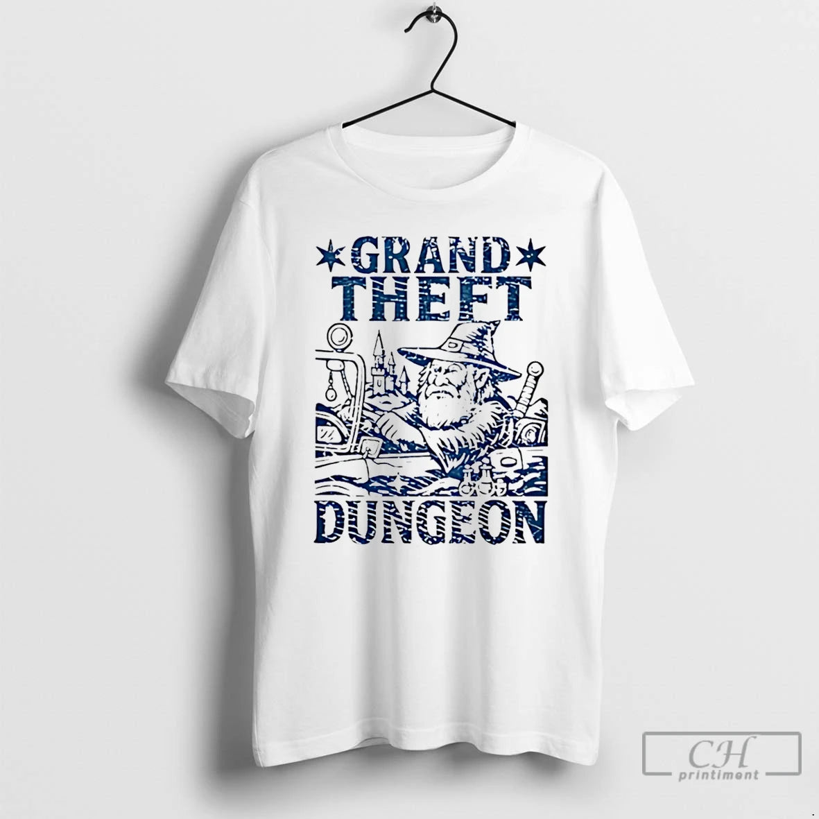 Premium Grand Theft Dungeon D And D Parody T-Shirts, Hoodie, Sweatshirt | PopFlextees.com