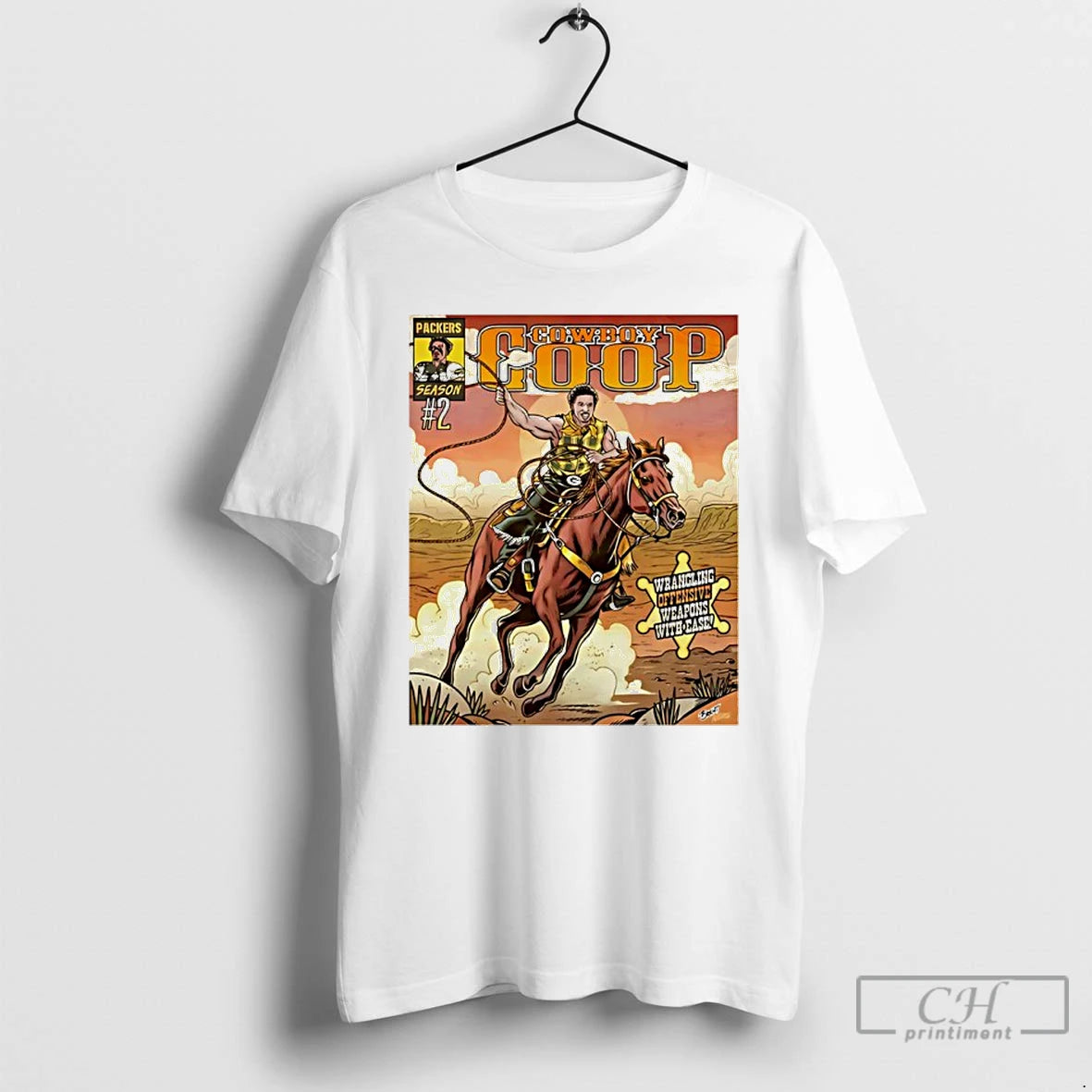 Premium Green Bay Packers Cowboy Coop T-Shirts, Hoodie, Sweatshirt | PopFlextees.com
