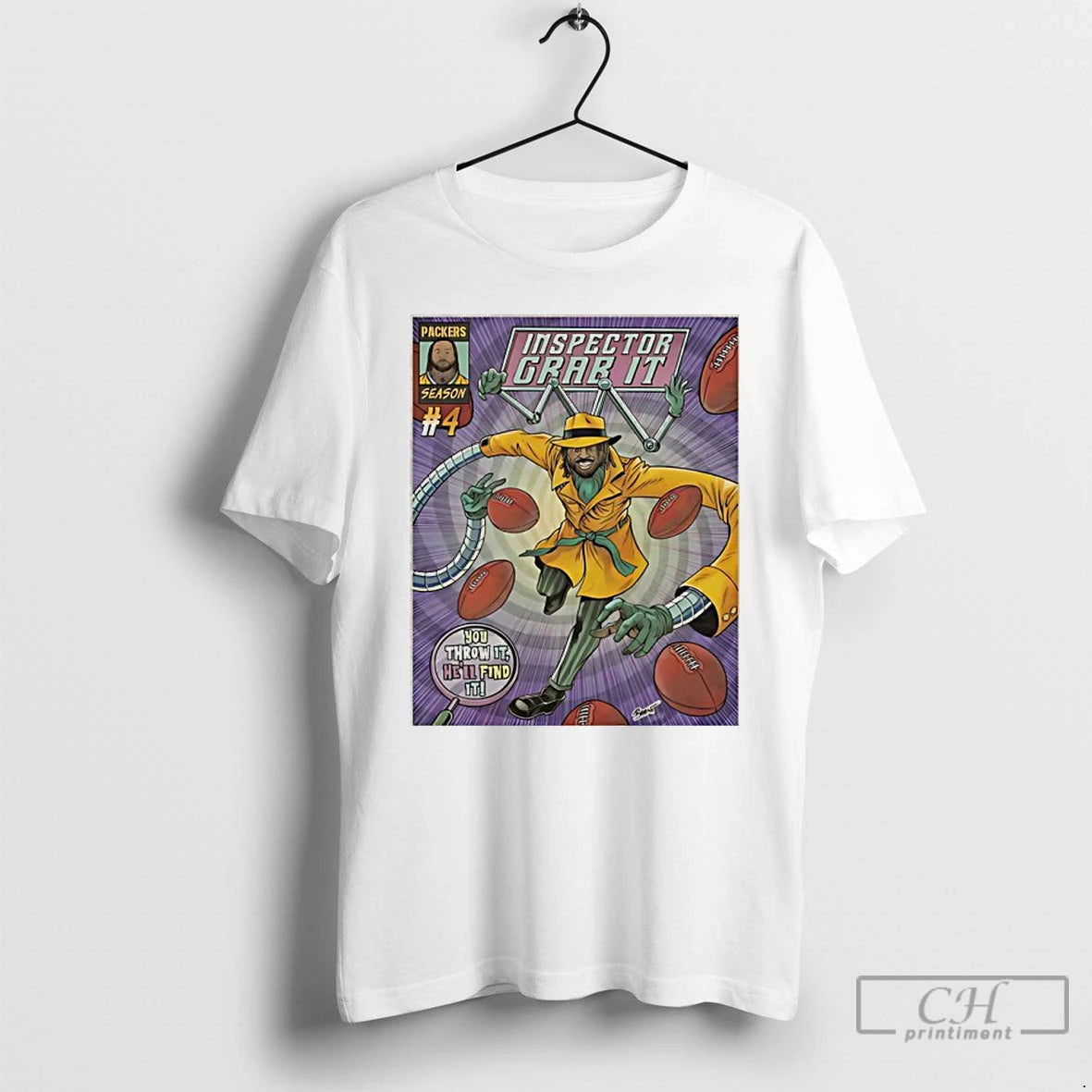 Premium Green Bay Packers Keisean Inspector Crab It T-Shirts, Hoodie, Sweatshirt | PopFlextees.com