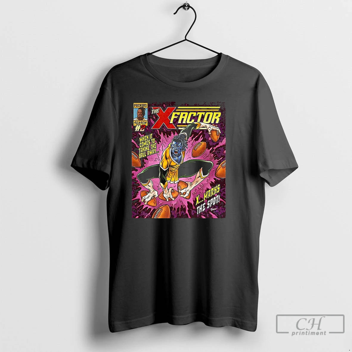 Premium Green Bay Packers The X Factor T-Shirts, Hoodie, Sweatshirt | PopFlextees.com