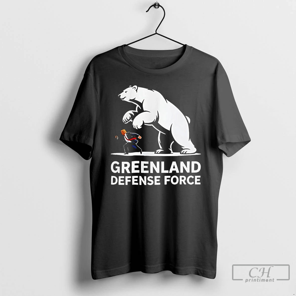 Premium Greenland Defense Force Funny Trump T-Shirts, Hoodie, Sweatshirt | PopFlextees.com