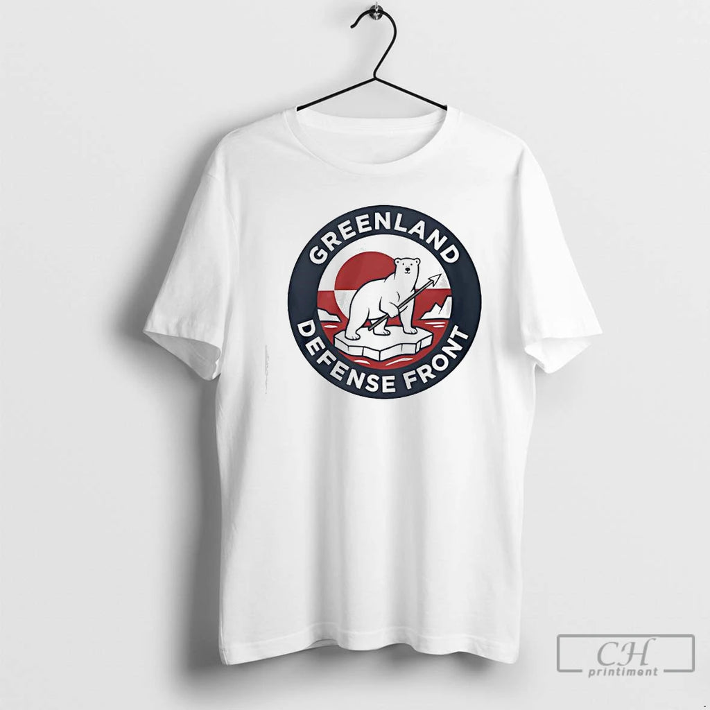 Premium Greenland Defense Front T-Shirts, Hoodie, Sweatshirt | PopFlextees.com