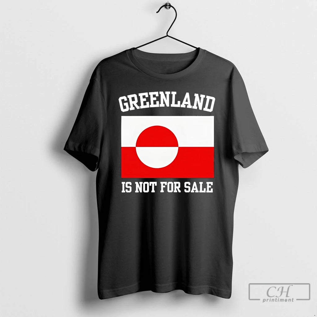 Premium Greenland Is Not For Sale Political T-Shirts, Hoodie, Sweatshirt | PopFlextees.com
