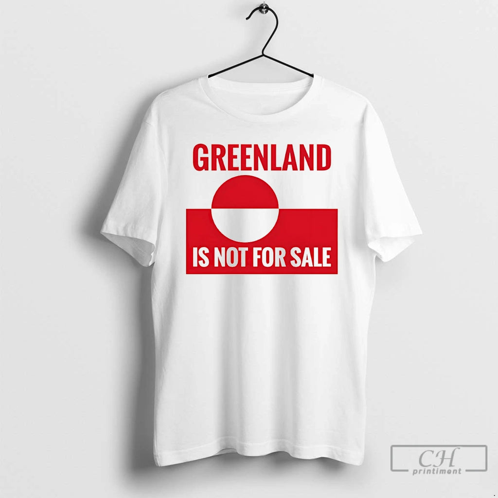 Premium Greenland Is Not For Sale Anti Trump Political T-Shirts, Hoodie, Sweatshirt | PopFlextees.com