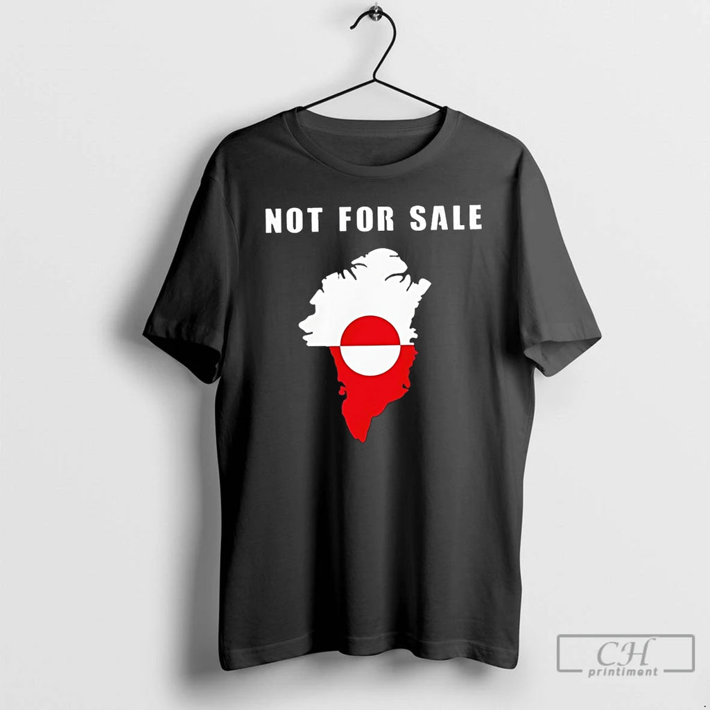 Premium Greenland Is Not For Sale Flag T-Shirts, Hoodie, Sweatshirt | PopFlextees.com