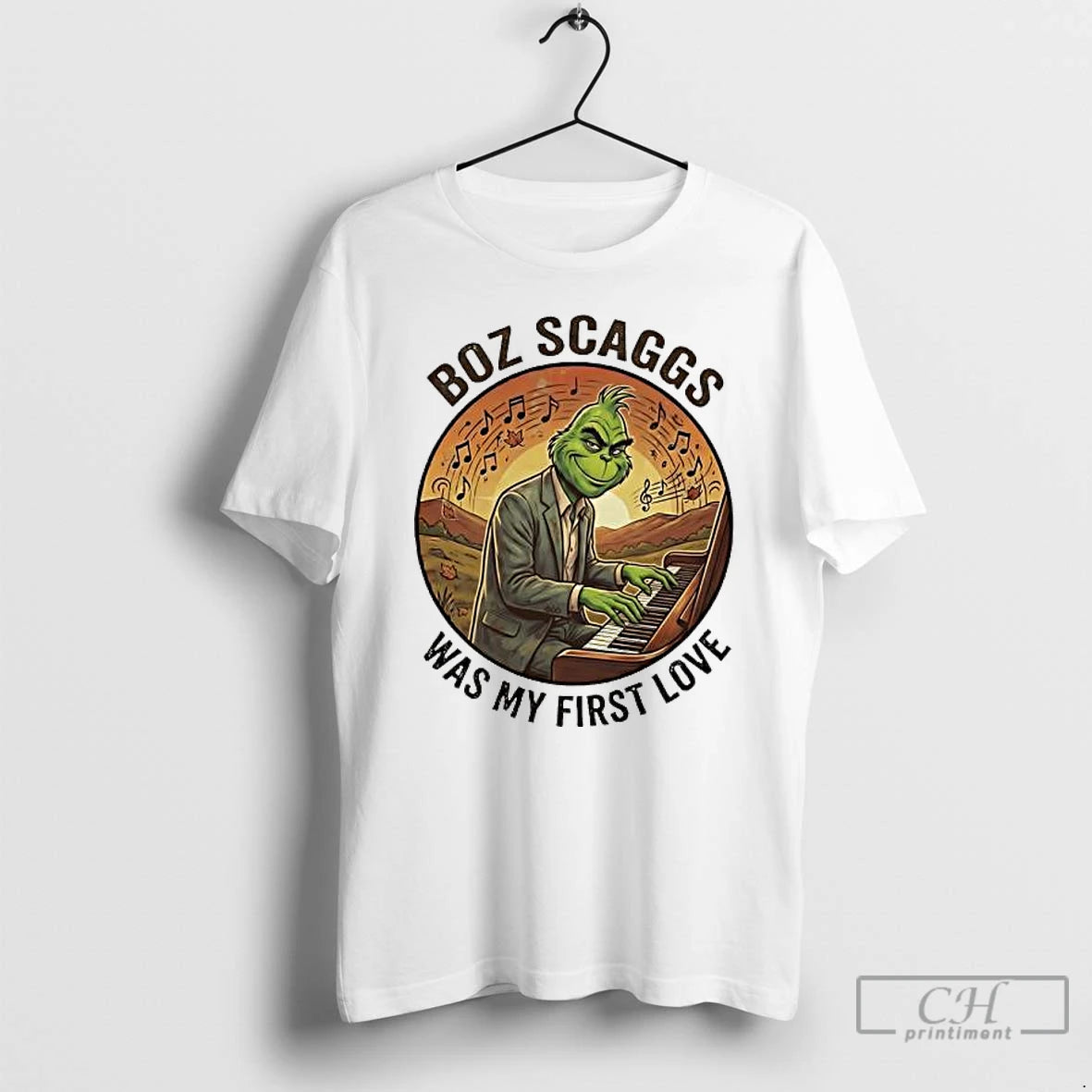 Premium Grinch Boz Scaggs Was My First Love Christmas Trends Stylish T-Shirts, Hoodie, Sweatshirt | PopFlextees.com