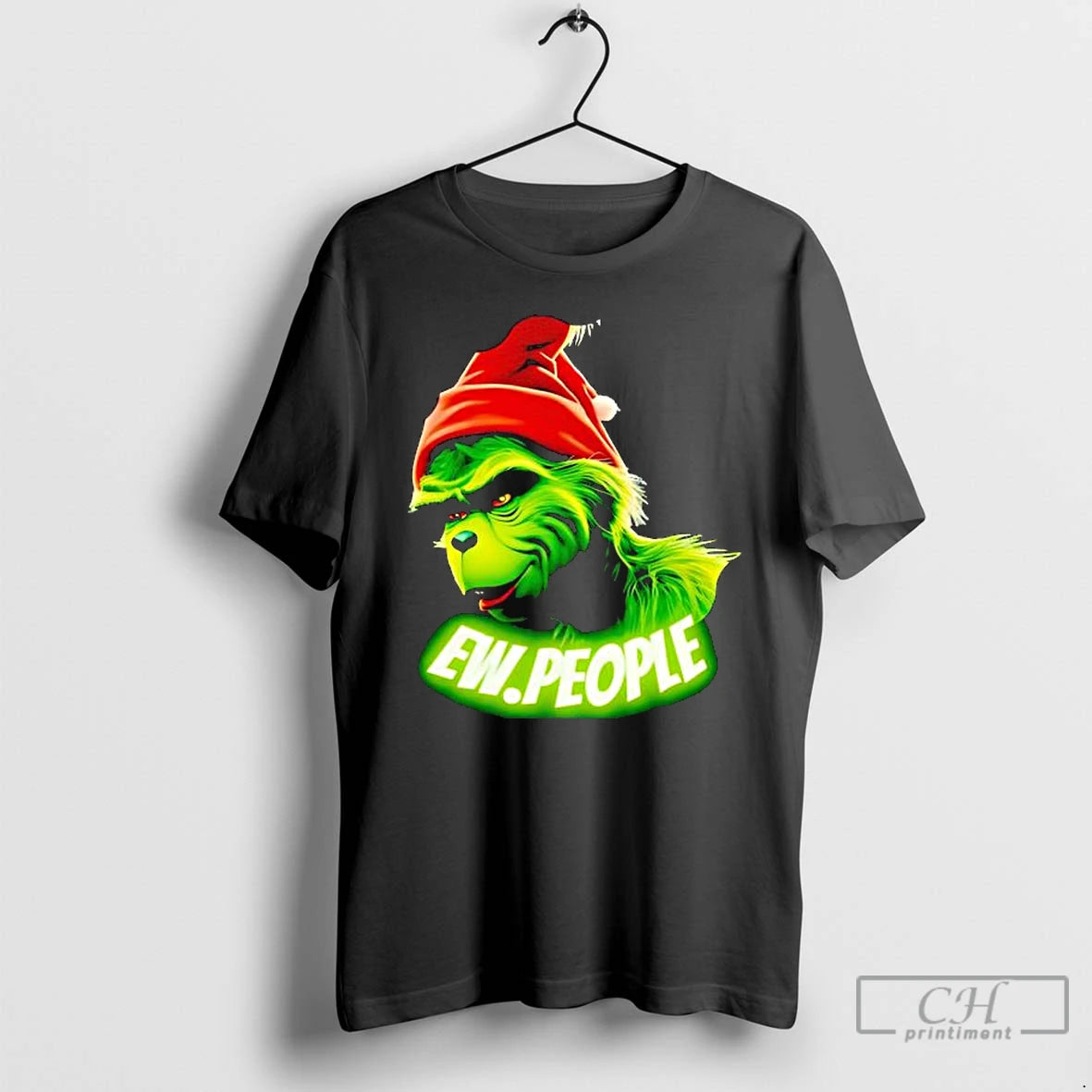 Premium Grinch Ew People Big Face Trends Stylish T-Shirts, Hoodie, Sweatshirt | PopFlextees.com