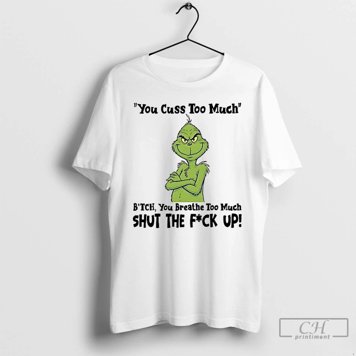 Premium Grinch I Was Normal Three Kids Ago Bitch You Breathe Too Much T Shirts Hoodie, Sweatshirt | PopFlextees.com