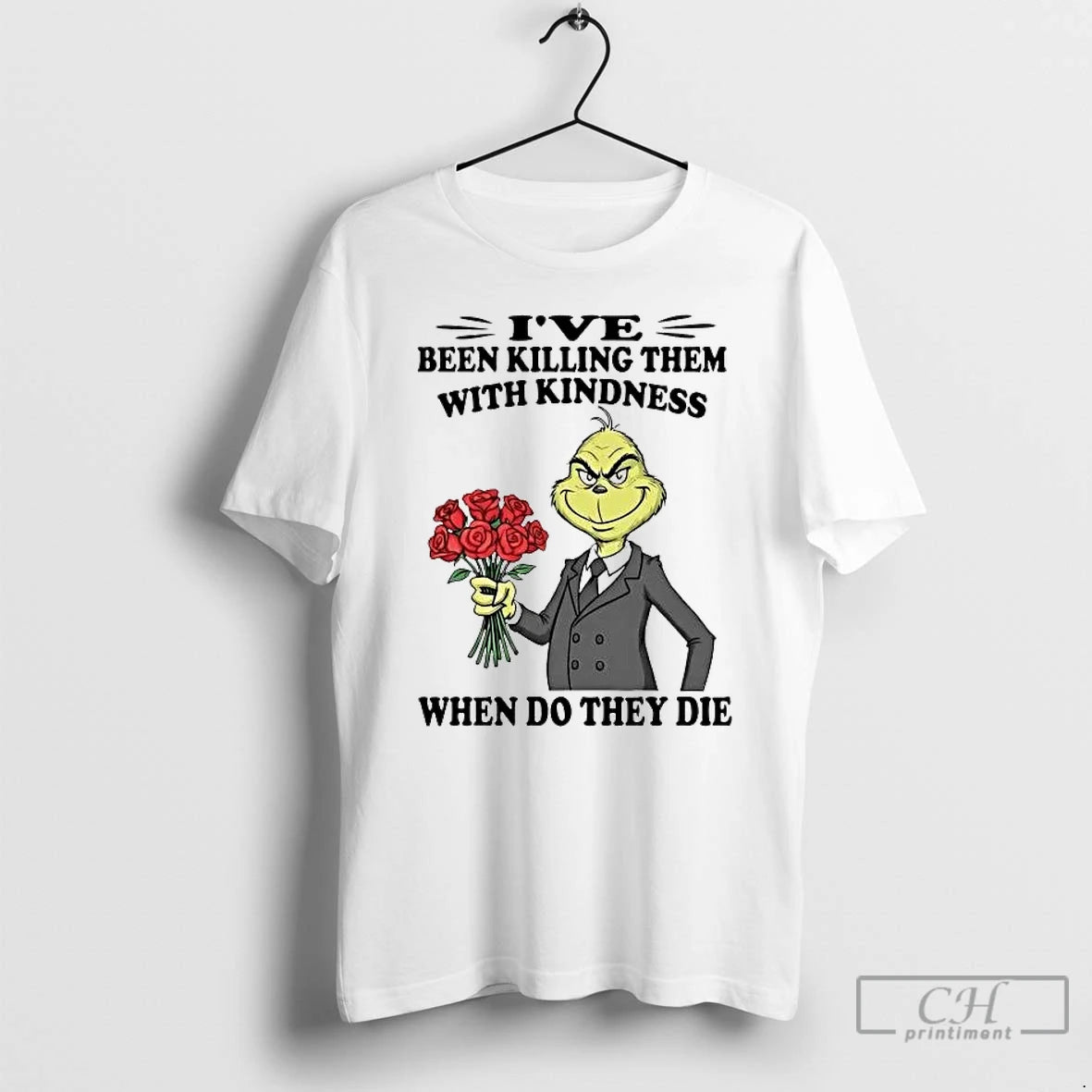 Premium Grinch Ive Been Killing Them With Kindness T-Shirts, Hoodie, Sweatshirt | PopFlextees.com