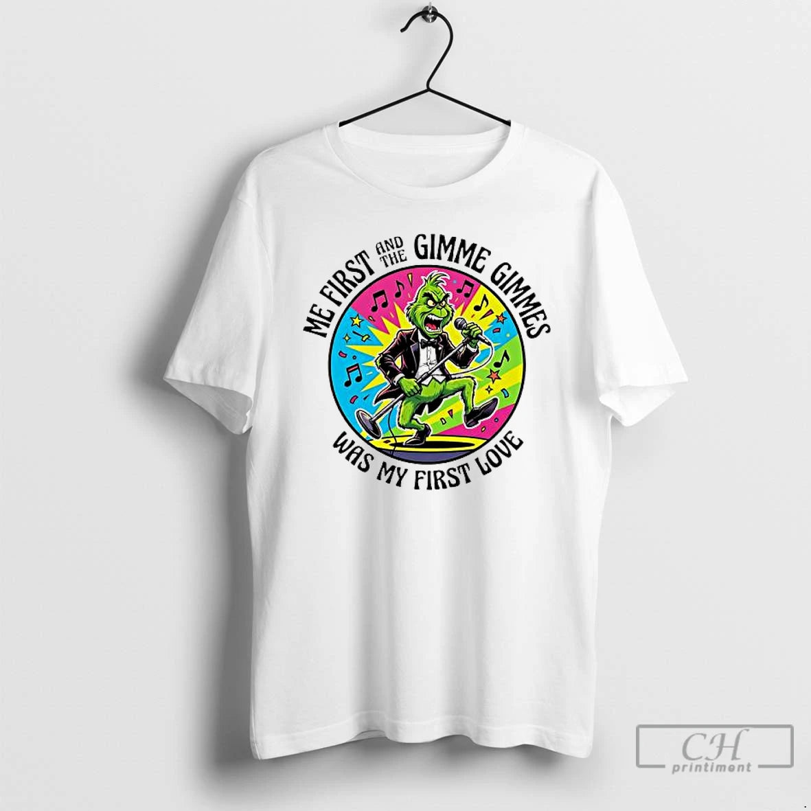 Premium Grinch Me First And The Gimme Gimmes Was My First Love Christmas Trends Stylish T-Shirts, Hoodie, Sweatshirt