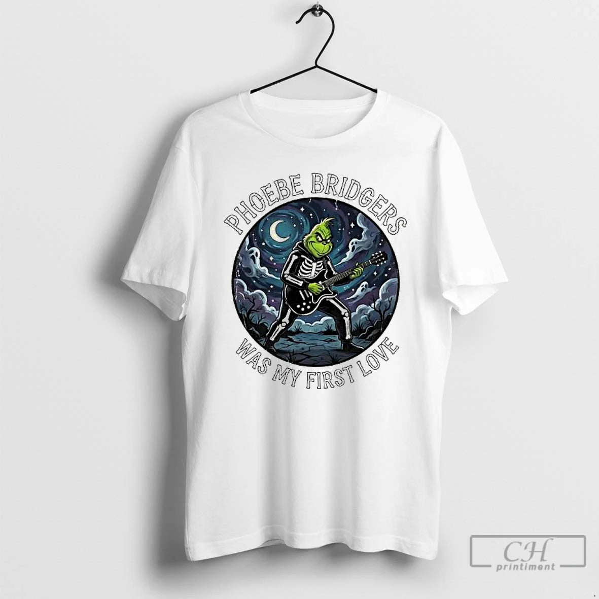 Premium Grinch Phoebe Bridgers Was My First Love Christmas Trends Stylish T-Shirts, Hoodie, Sweatshirt | PopFlextees.com