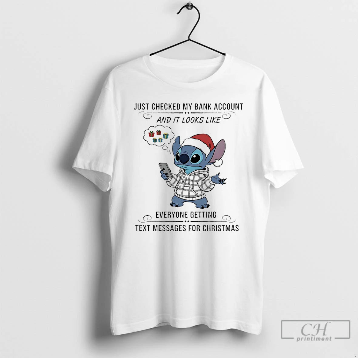 Premium Grinch Santa Just Checked My Bank Account And It Looks Like Everyone Getting Text T-Shirts, Hoodie, Sweatshirt