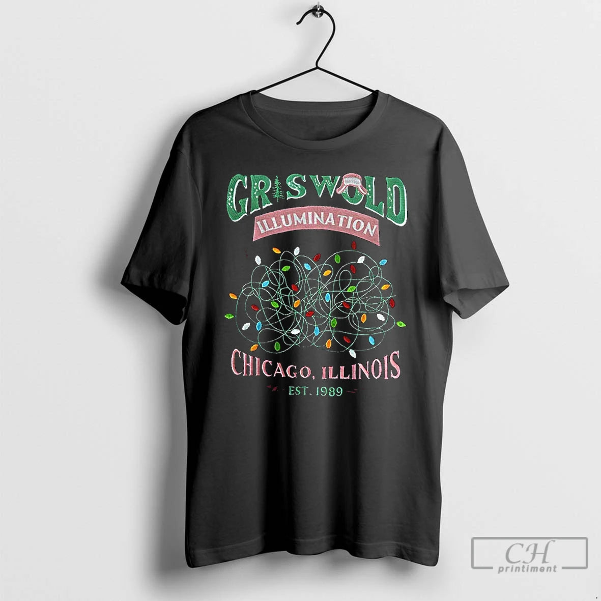 Premium Griswold Christmas Chicago Illinois Est 1989 T-Shirts, Hoodie, Sweatshirt | PopFlextees.com