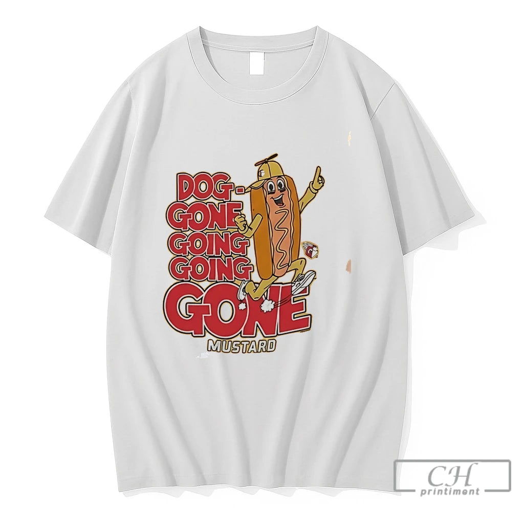 Premium Guardians Gone Mustard Hot Dog Mascot Tee