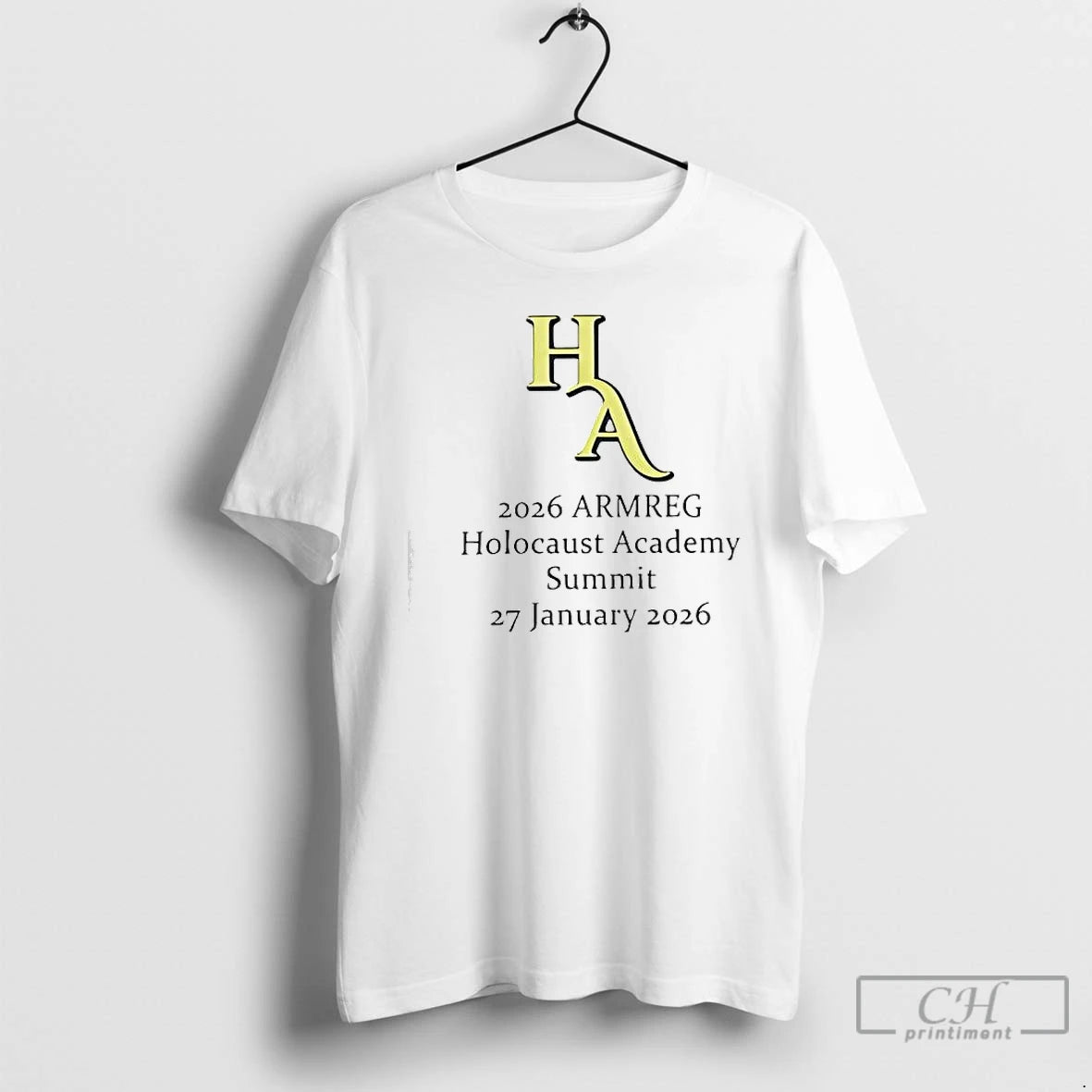Premium Ha 2026 Armreg Holocaust Academy Summit 27 January T-Shirts, Hoodie, Sweatshirt | PopFlextees.com