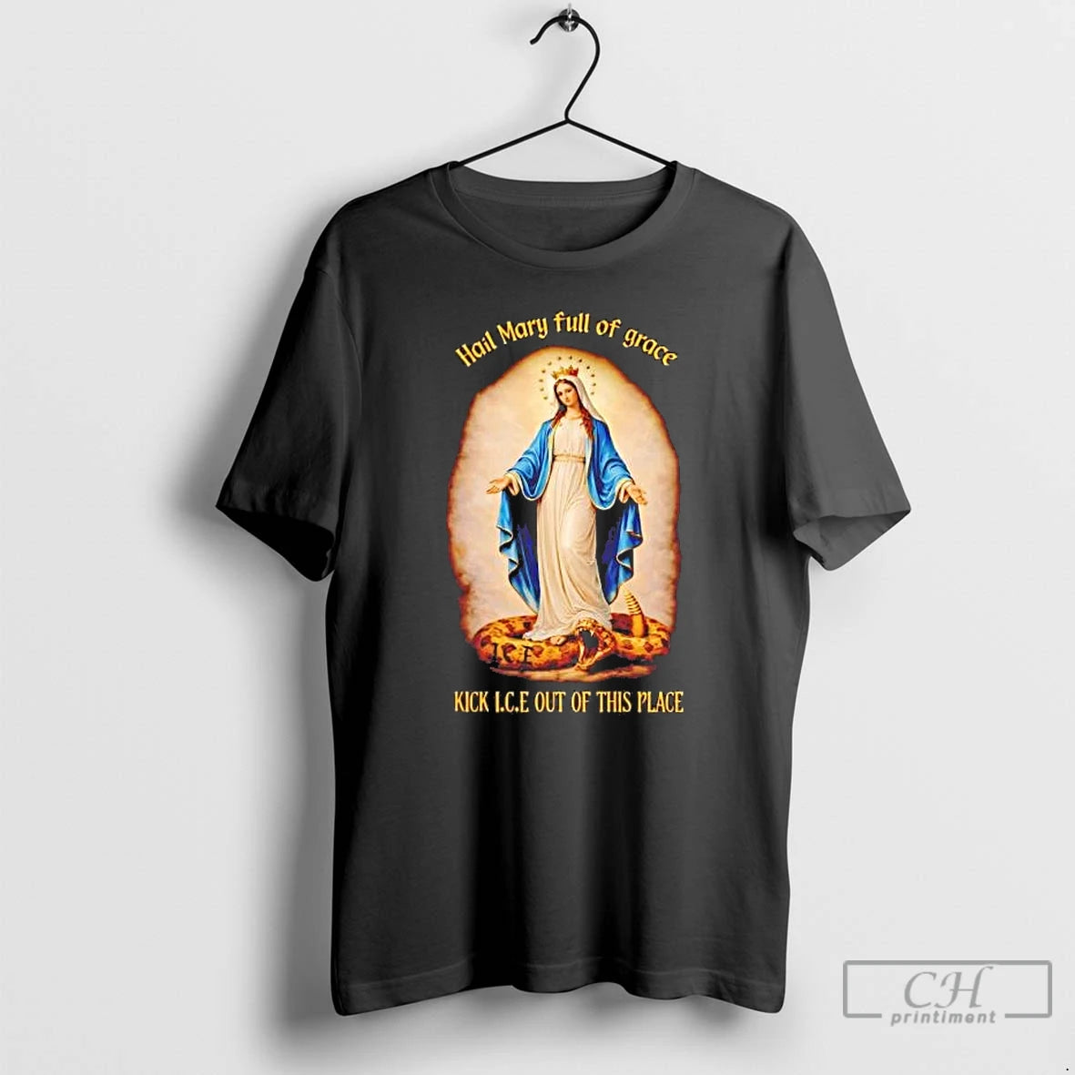 Premium Hail Mary Full Of Grace Kick Ice Out Of This Place T Shirts Sweater Hoodie, Sweatshirt | PopFlextees.com