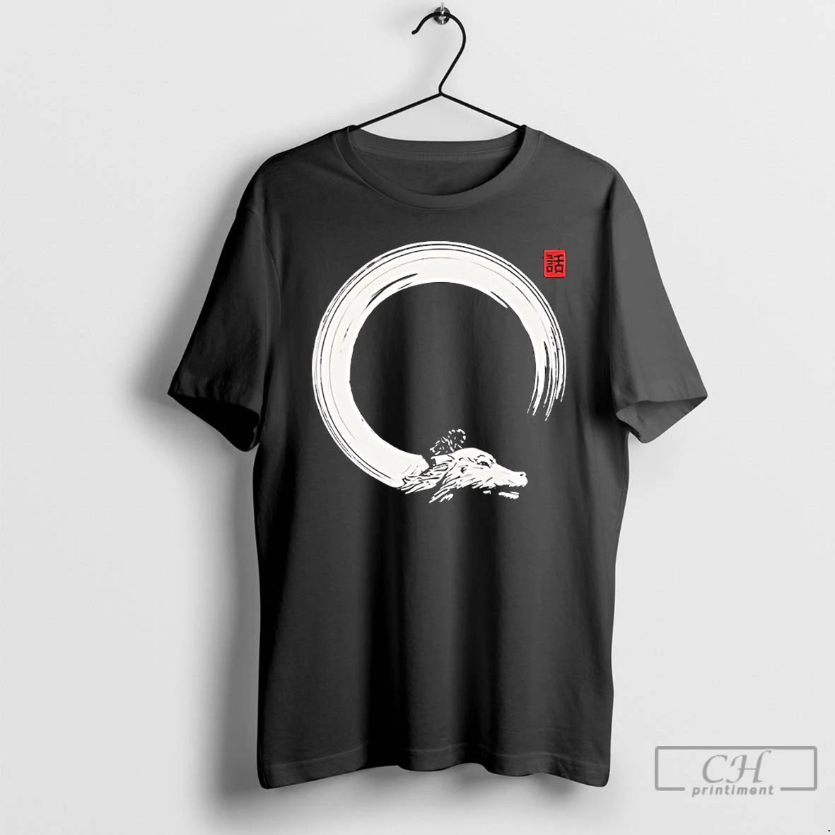 Premium Haku Spirited Dragon Never Ending Enso T-Shirts, Hoodie, Sweatshirt | PopFlextees.com
