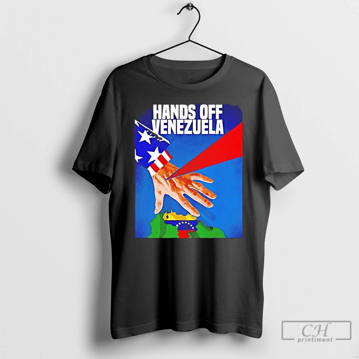 Premium Hands Off Venezuela 2026 T-Shirts, Hoodie, Sweatshirt | PopFlextees.com