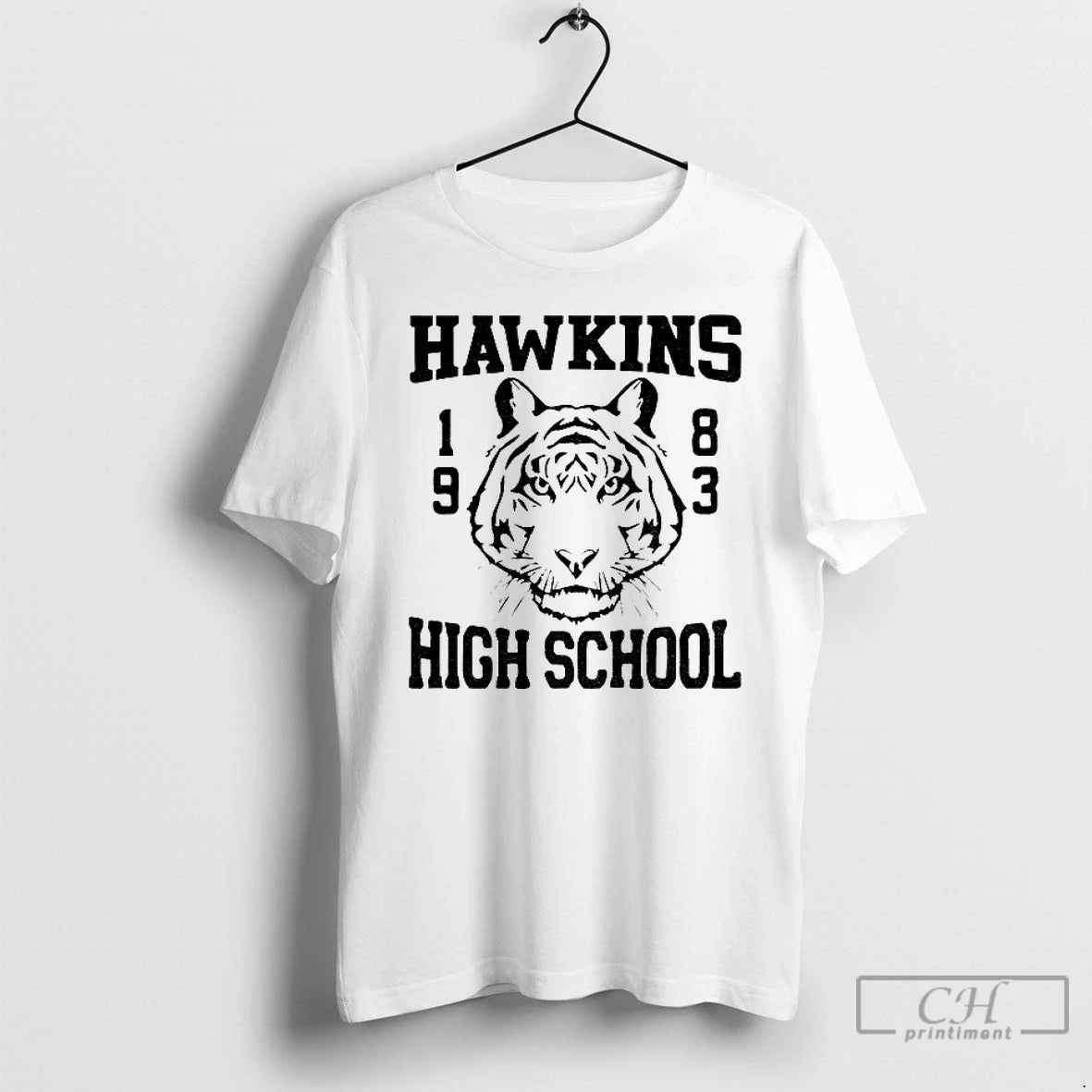Premium Hawkins High School Tiger T-Shirts, Hoodie, Sweatshirt | PopFlextees.com