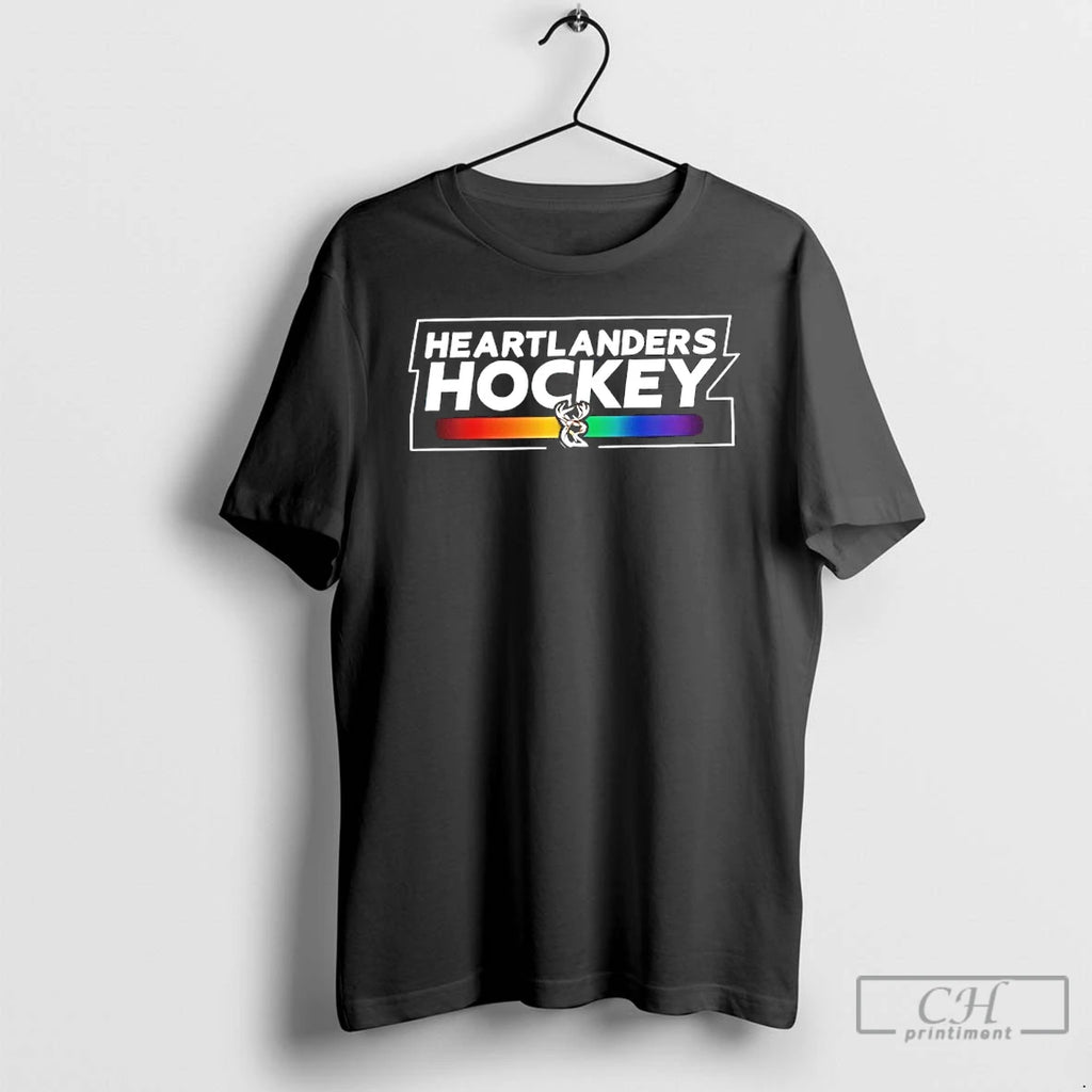 Premium Heart Anders Hockey Pride Logo T-Shirts, Hoodie, Sweatshirt | PopFlextees.com