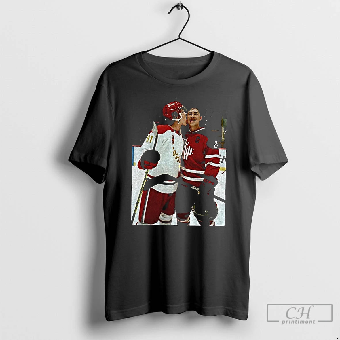 Premium Heated Rivalry Ilya Rozanov Licks Shane Hollander Face Photo T-Shirts, Hoodie, Sweatshirt | PopFlextees.com