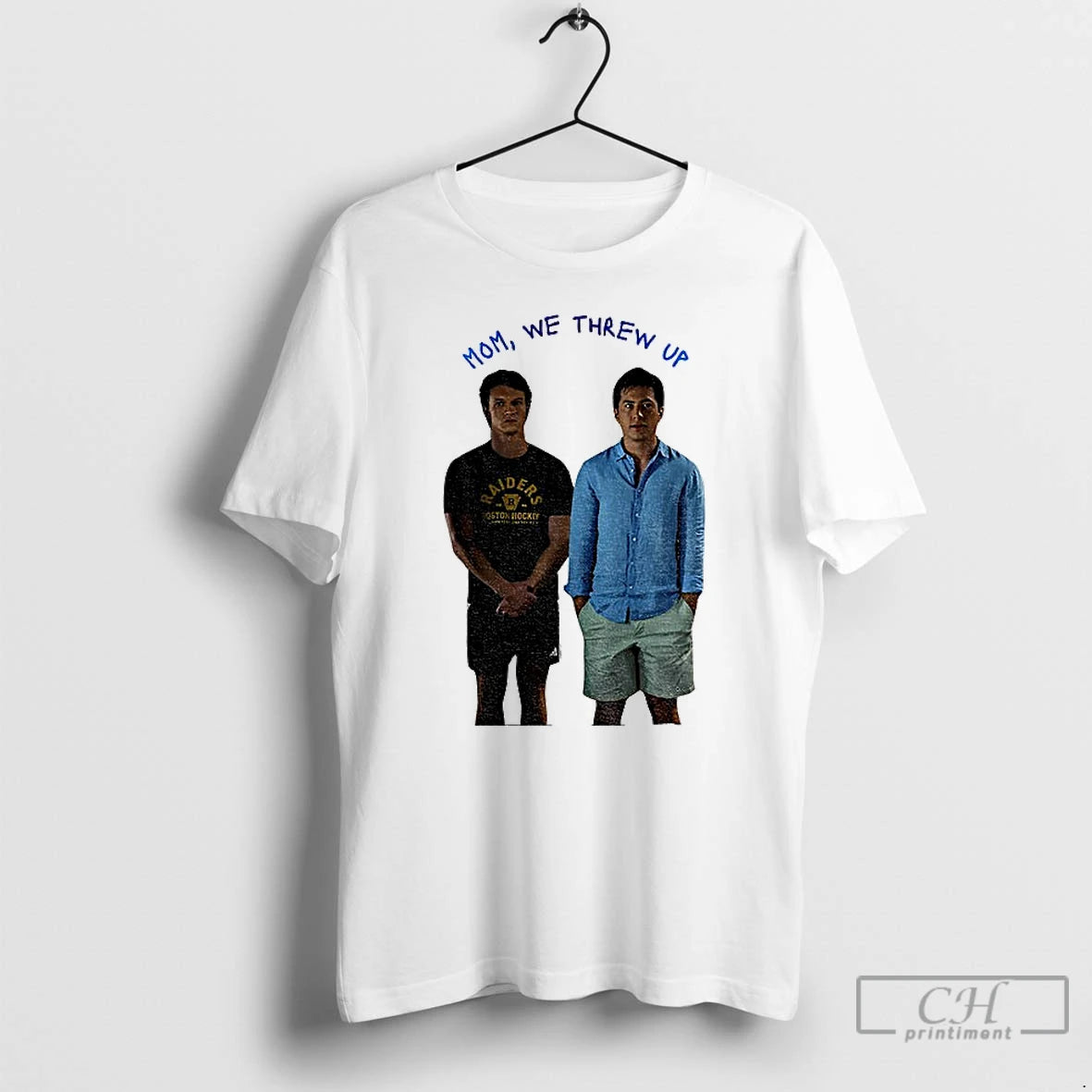 Premium Heated Rivalry Mom We Threw Up T-Shirts, Hoodie, Sweatshirt | PopFlextees.com