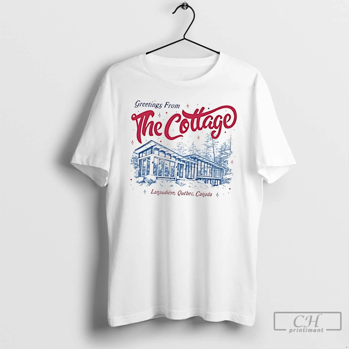 Premium Heated Rivalry The Cottage Coming To The Cottage T-Shirts, Hoodie, Sweatshirt | PopFlextees.com