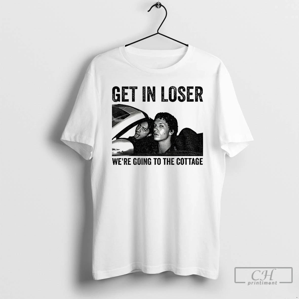 Premium Heated Rivalry Get In Loser Were Going To The Cottage Vintage T Shirts Sweater Hoodie, Sweatshirt | PopFlextees.com