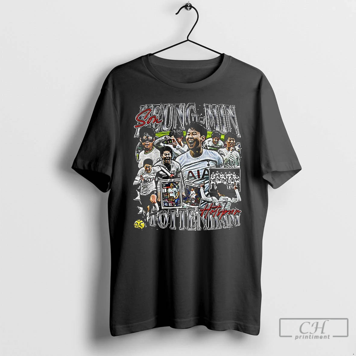 Premium Heung Min Son Tottenham Hotspur Football Game Day Graphic T-Shirts, Hoodie, Sweatshirt | PopFlextees.com