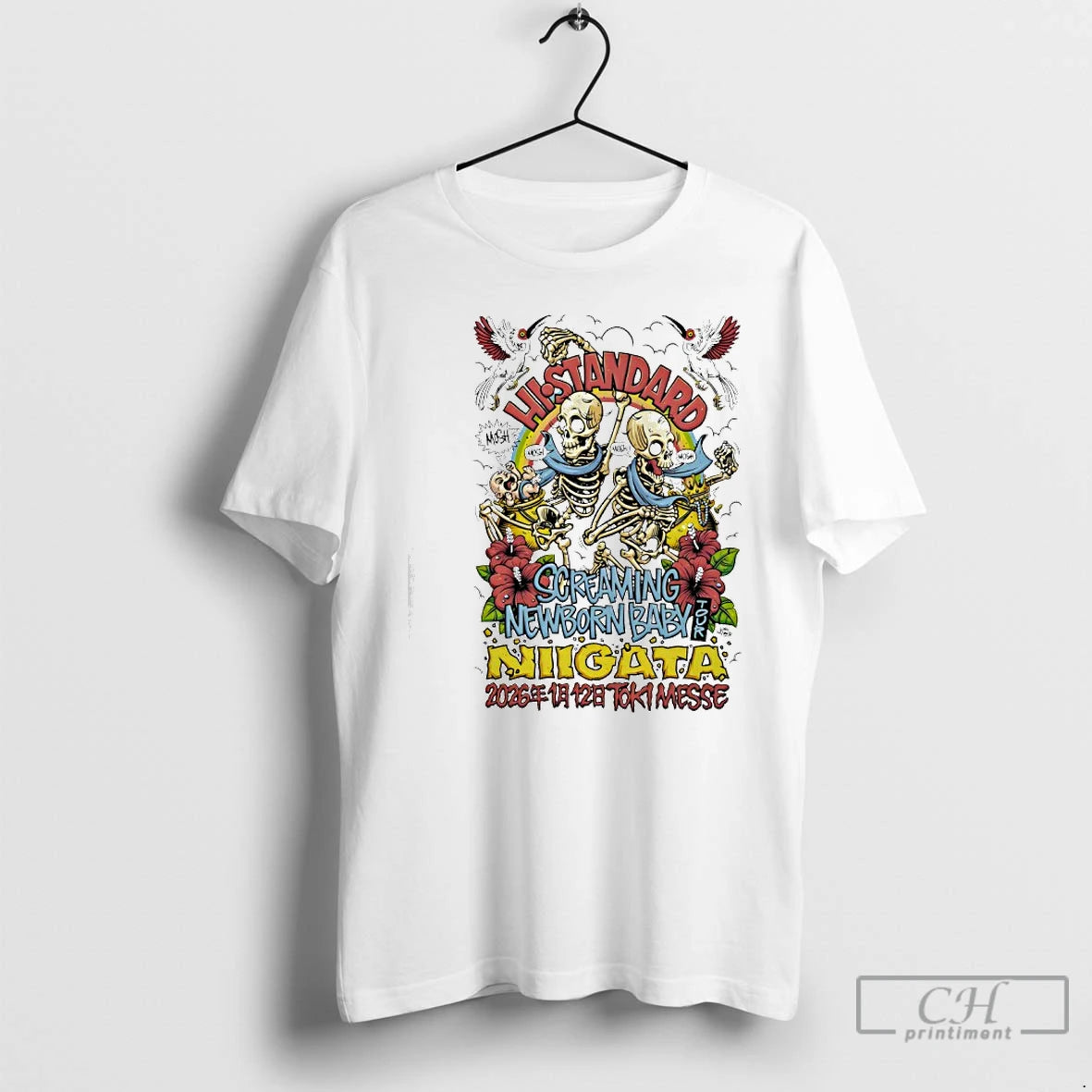 Premium Hi Standard 1 12 2026 Niigata Japan T-Shirts, Hoodie, Sweatshirt | PopFlextees.com