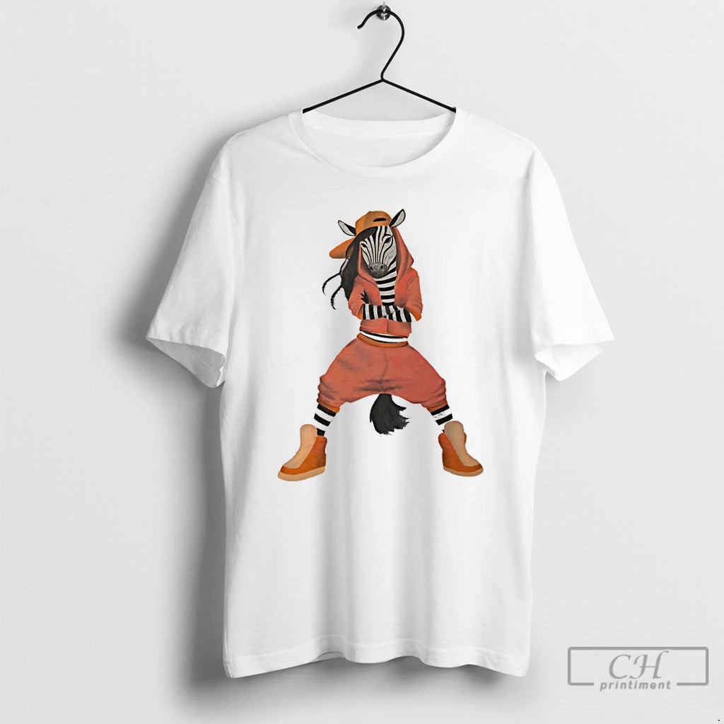 Premium Hip Hop Zebra Painted T-Shirts, Hoodie, Sweatshirt | PopFlextees.com