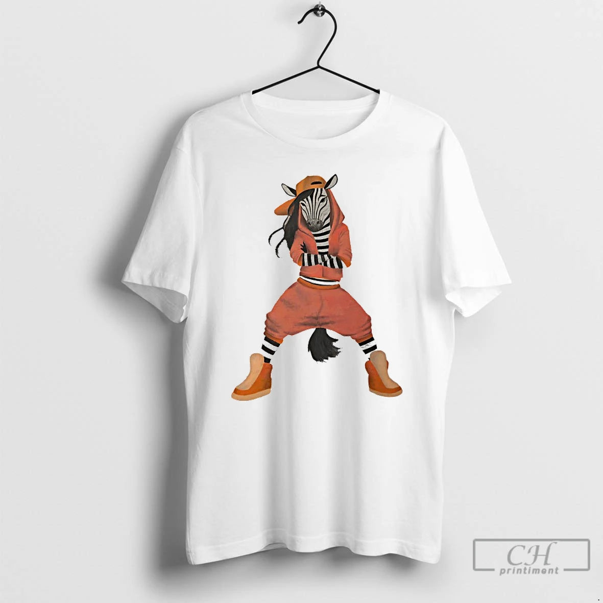 Premium Hip Hop Zebra Painted T-Shirts, Hoodie, Sweatshirt | PopFlextees.com