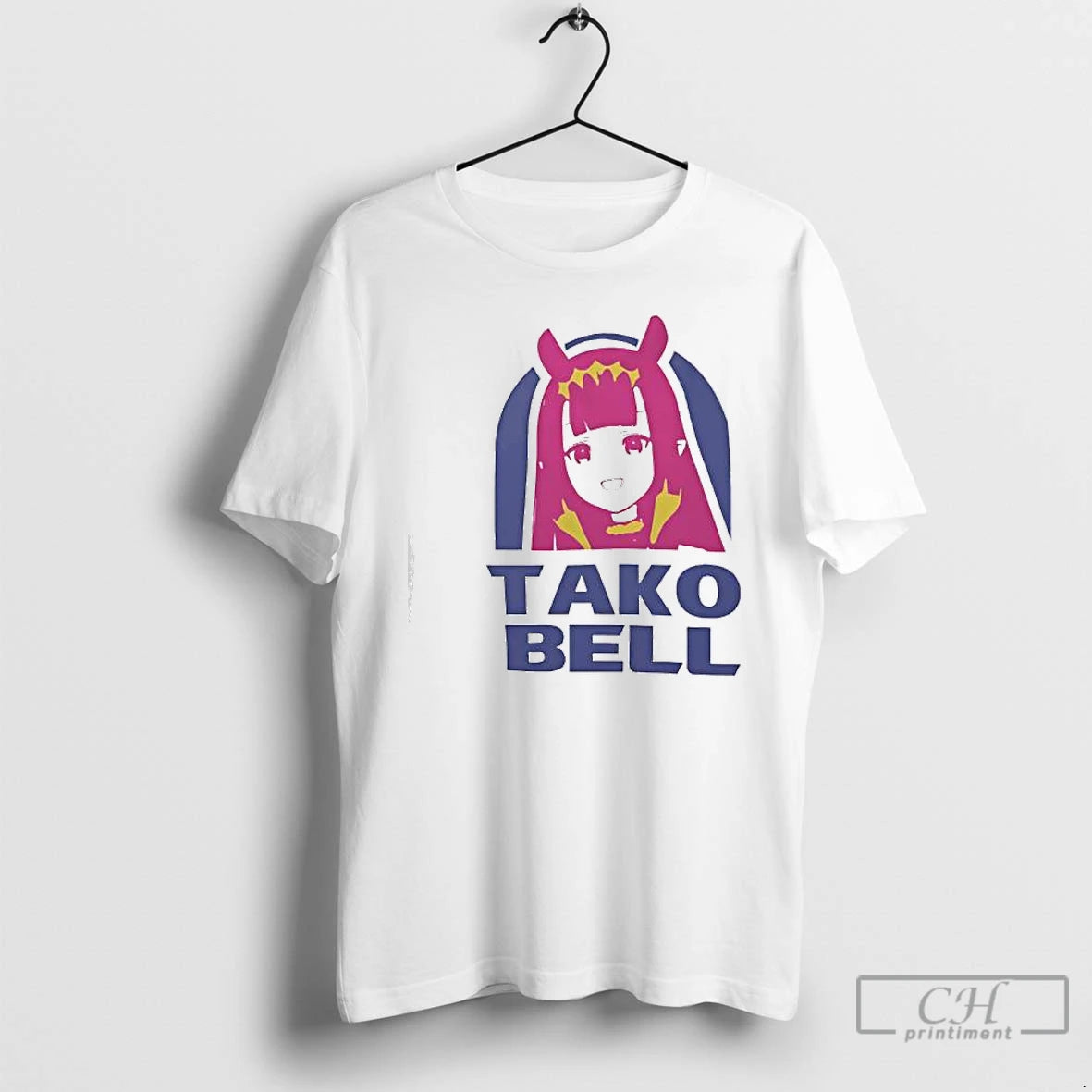 Premium Hololive En Ina Tako Bell Logo Parody T-Shirts, Hoodie, Sweatshirt | PopFlextees.com