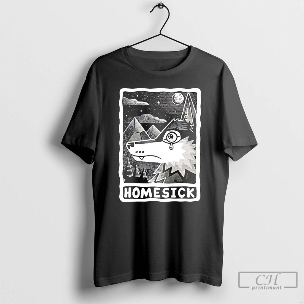 Premium Homesick Hearthfox Graphic T-Shirts, Hoodie, Sweatshirt | PopFlextees.com