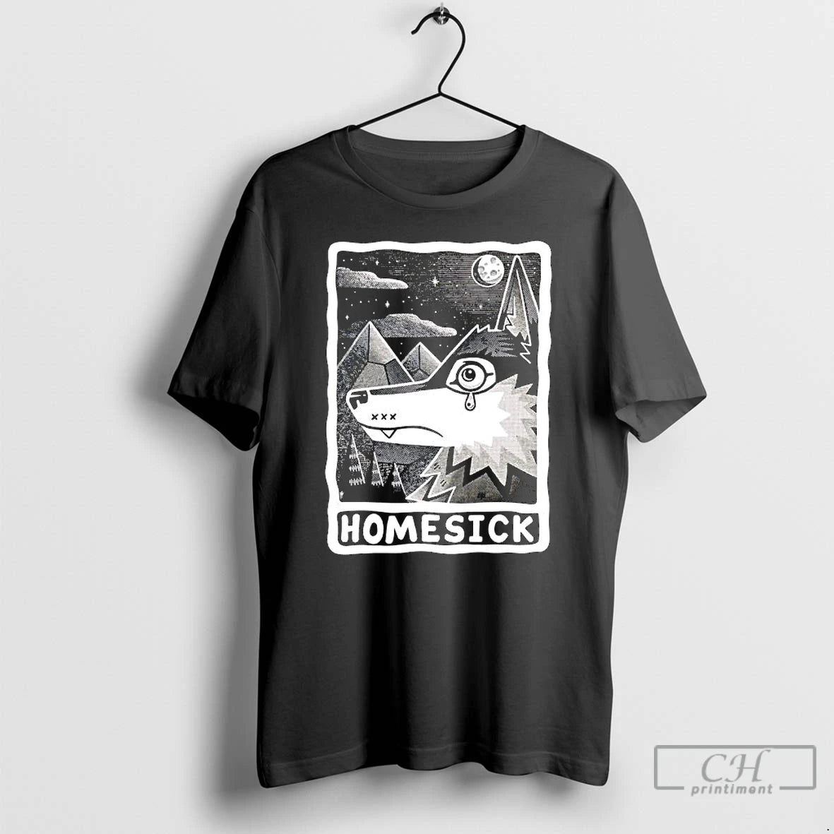 Premium Homesick Hearthfox Graphic T-Shirts, Hoodie, Sweatshirt | PopFlextees.com