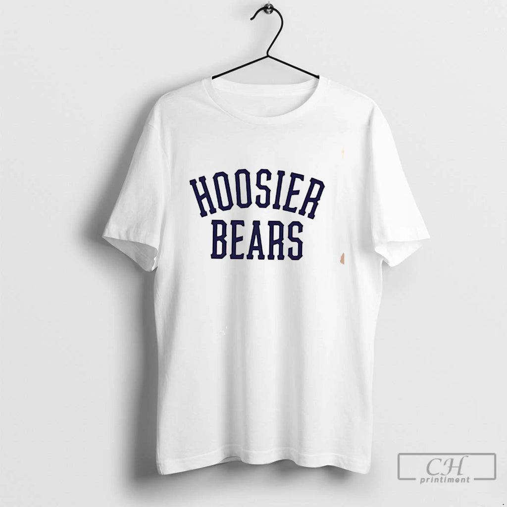 Premium Hoosier Bears Text Tee
