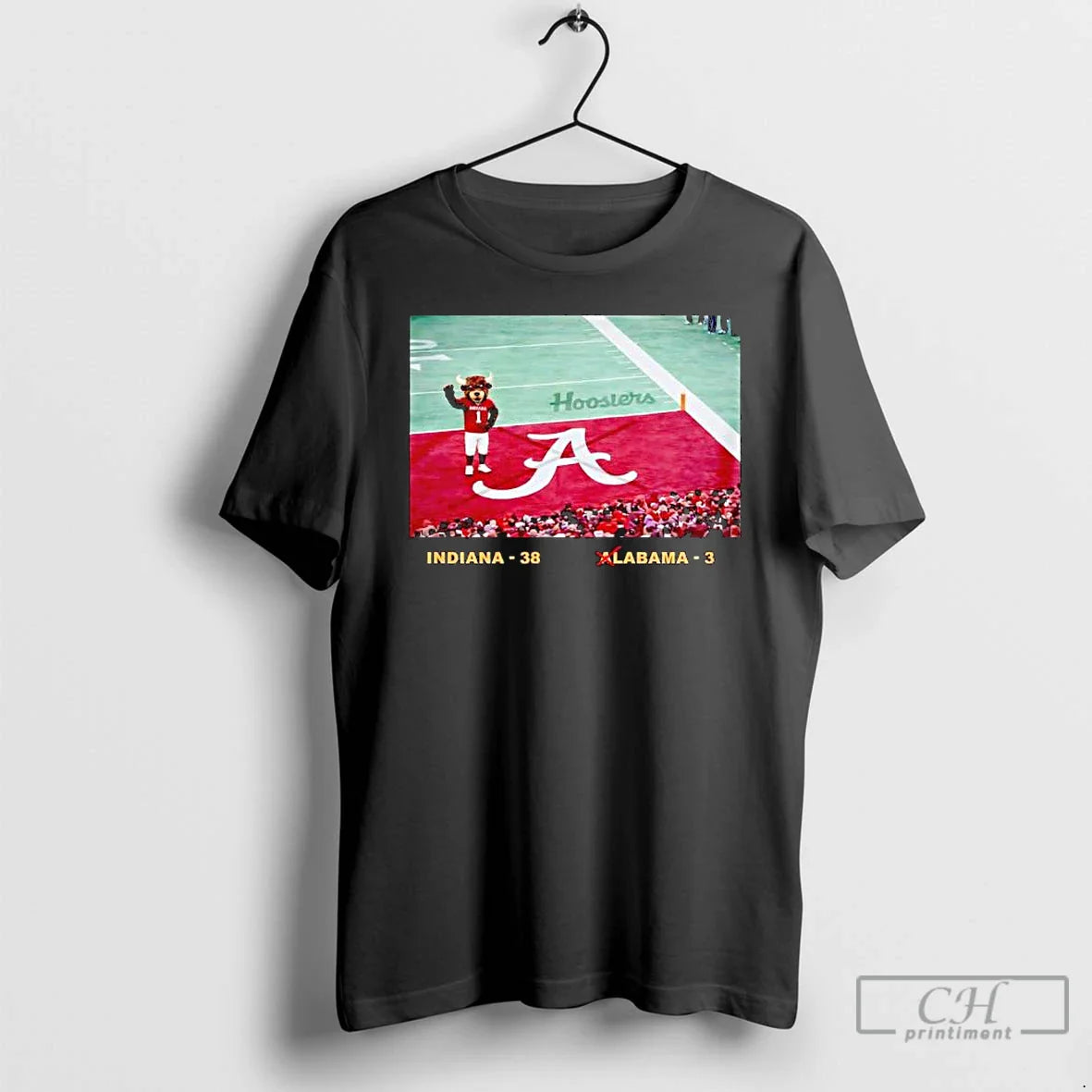 Hoosiers Mascot Indiana 38 Defeated Alabama 3 T-Shirts, Hoodie, Sweatshirt
