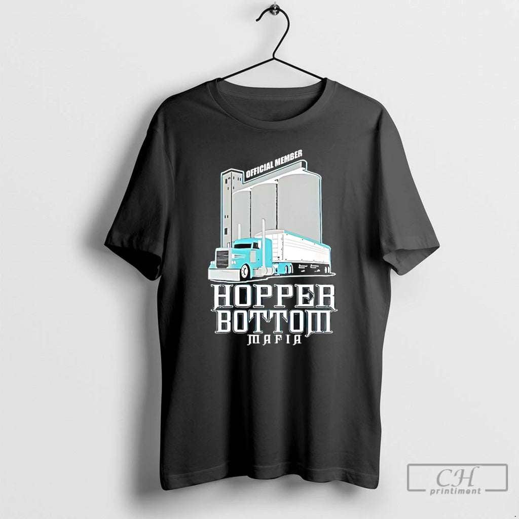 Premium Hopper Bottom Mafia Grain Truck T-Shirts, Hoodie, Sweatshirt | PopFlextees.com