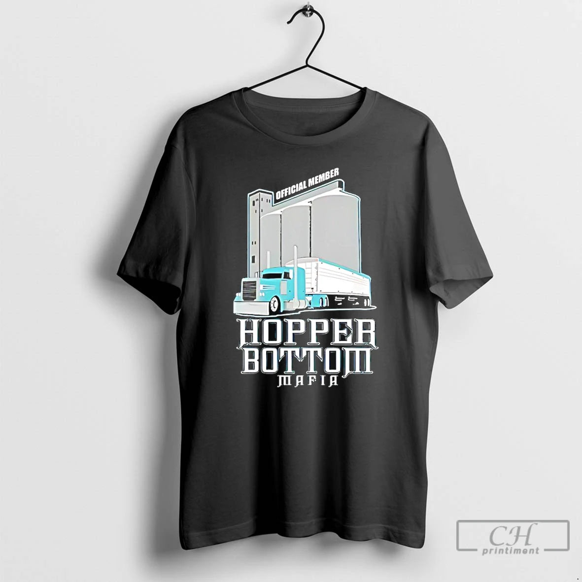 Premium Hopper Bottom Mafia Grain Truck T-Shirts, Hoodie, Sweatshirt | PopFlextees.com
