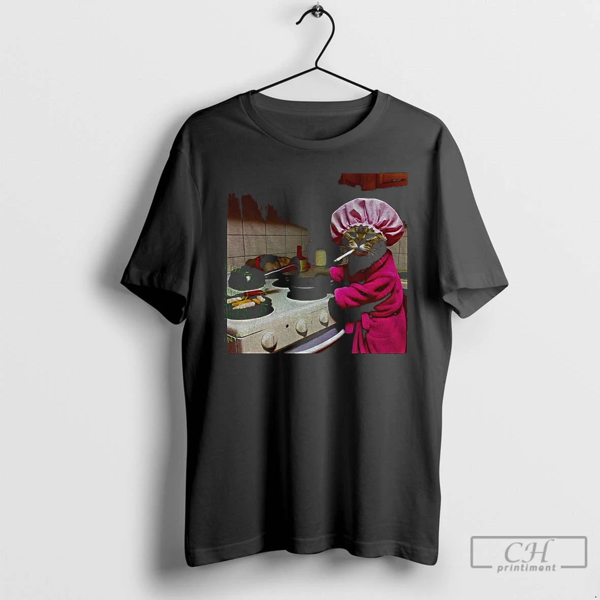 Premium Housewife Cat Smoking Funny Meme T-Shirts, Hoodie, Sweatshirt | PopFlextees.com