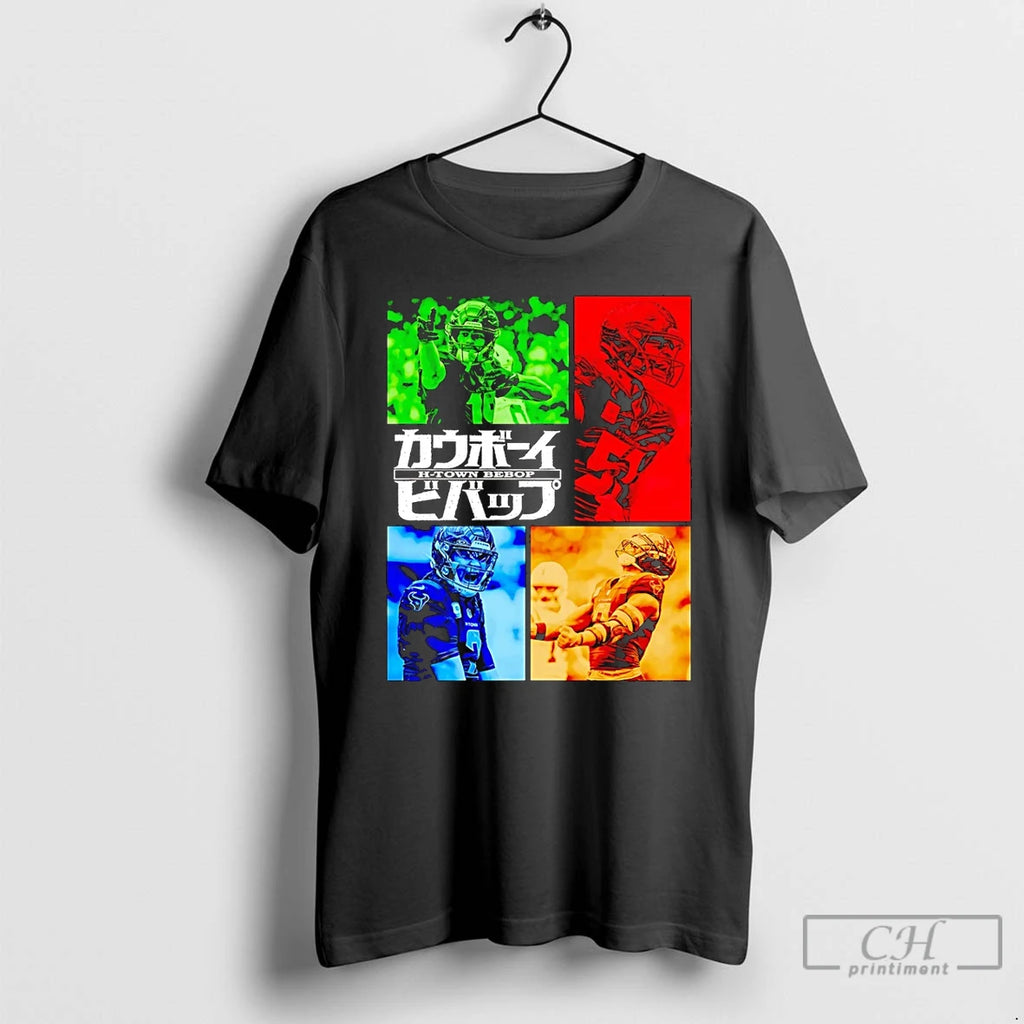 Premium Houston Texans H Town Bebop Space Cowboy T-Shirts, Hoodie, Sweatshirt | PopFlextees.com
