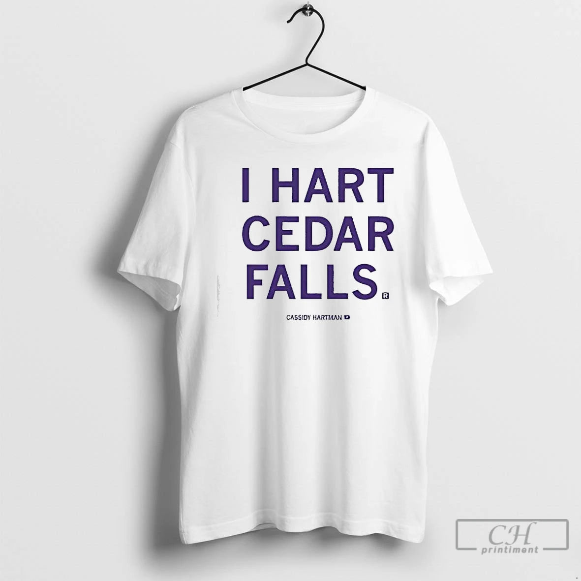 Premium I Hart Cedar Falls T-Shirts, Hoodie, Sweatshirt | PopFlextees.com