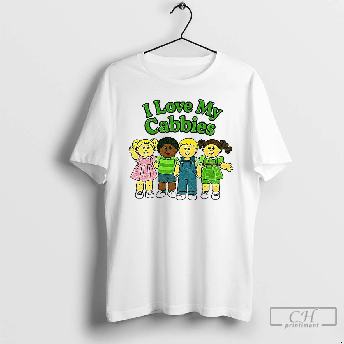 Premium I Love My Cabbies Retro 80s Nostalgia T-Shirts, Hoodie, Sweatshirt | PopFlextees.com