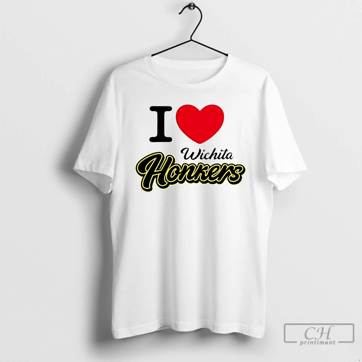 Premium I Love Wichita Honkers Heart T-Shirts, Hoodie, Sweatshirt | PopFlextees.com