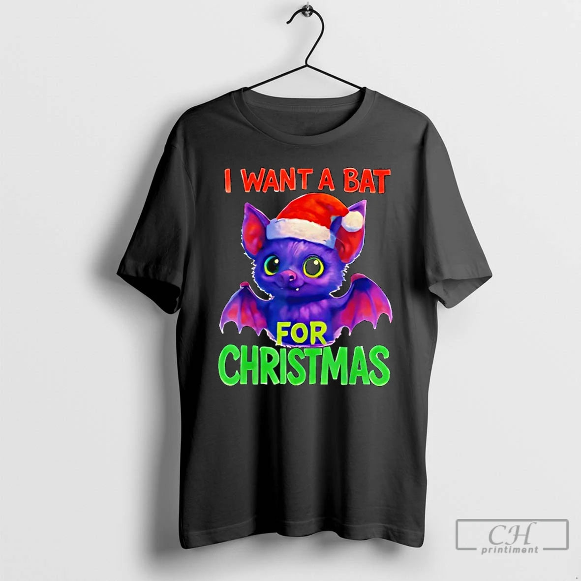 Premium I Want A Bat For Christmas T-Shirts, Hoodie, Sweatshirt | PopFlextees.com