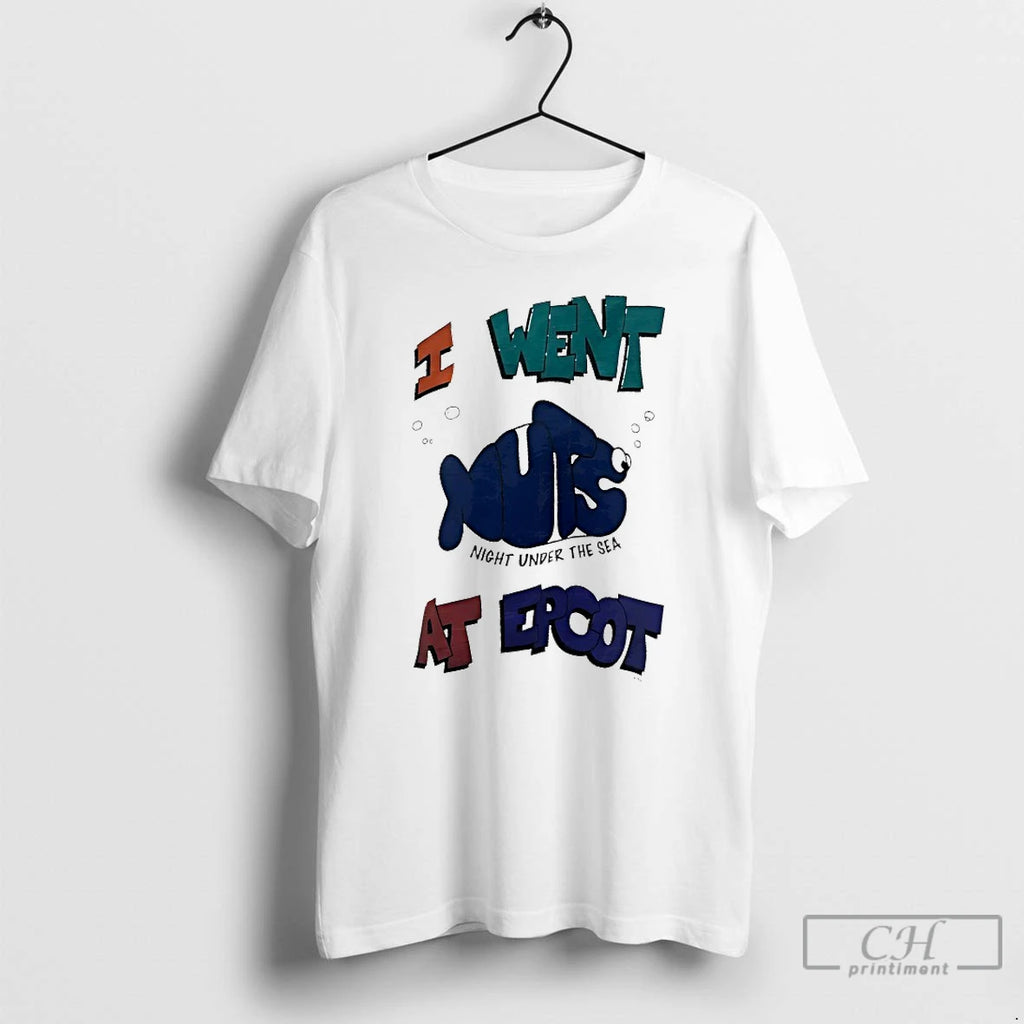 Premium I Went Nuts Night Under The Sea T-Shirts, Hoodie, Sweatshirt | PopFlextees.com