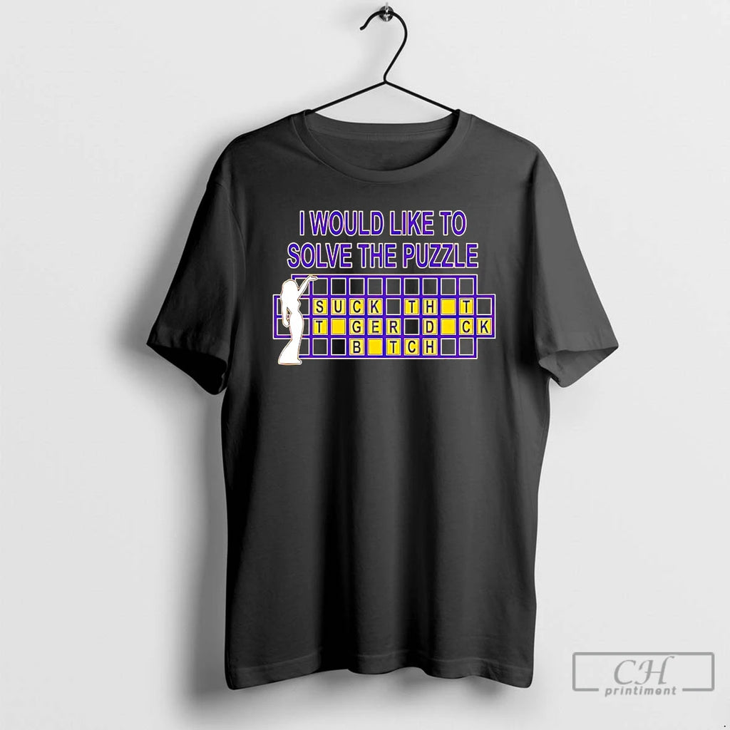 Premium I Would Like To Solve The Puzzle T-Shirts, Hoodie, Sweatshirt | PopFlextees.com