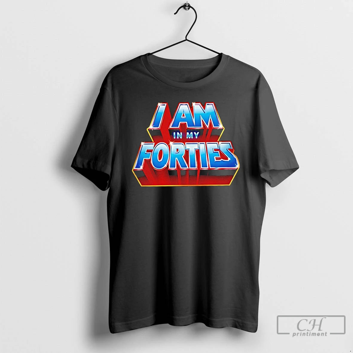 Premium I Am In My Forties Logo T-Shirts, Hoodie, Sweatshirt | PopFlextees.com