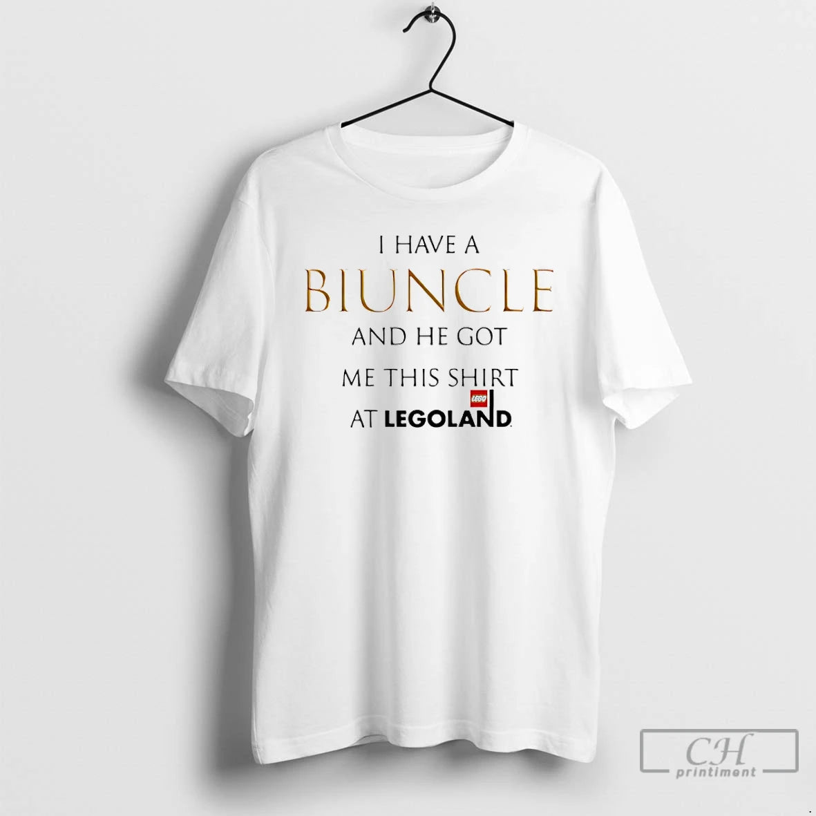 Premium I Have A Biuncle And He Got Me This At Legoland T Shirts Sweater Hoodie, Sweatshirt | PopFlextees.com